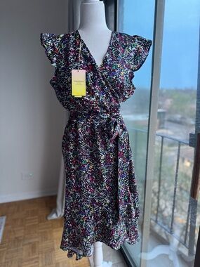 Summersalt NWT Beach to Brunch Wrap Multicolor dress size X-large